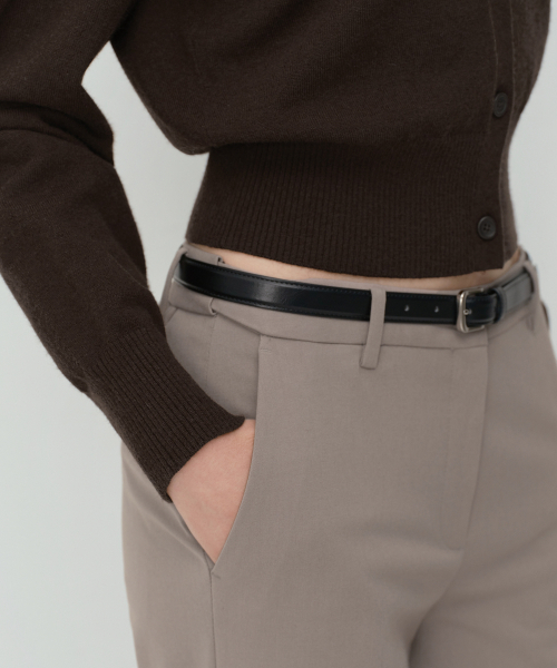 MUSINSA STANDARD WOMAN（ムシンサスタンダードウーマン）の「ウィメンズエッセンシャルカーディガン[ダークブラウン]（カーディガン/ボレロ・レディース・その他・LARGE/MEDIUM/SMALL/X-SMALL）」の5枚目の写真
