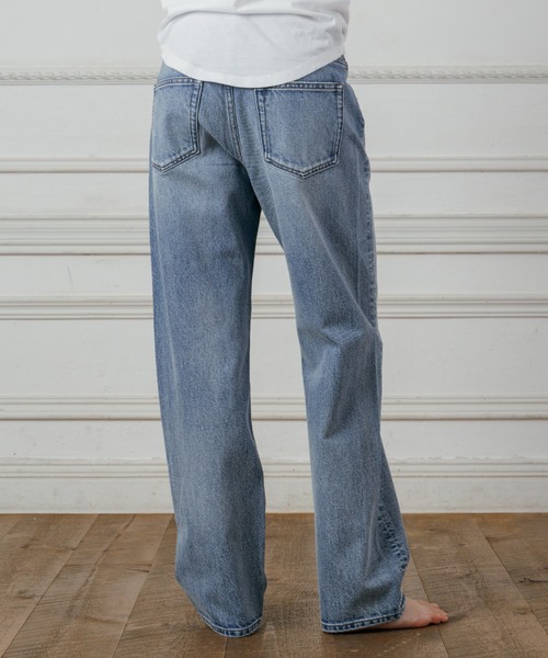 CREDONA(クレドナ)の「CORE 5POCKET DENIM/コアファイブポケット デニム(デニムパンツ・レディース・ライトブルー/ブルー・0/1/2)」の8枚目の写真
