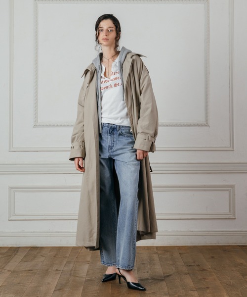 CREDONA(クレドナ)の「CORE 5POCKET DENIM/コアファイブポケット デニム(デニムパンツ・レディース・ライトブルー/ブルー・0/1/2)」の6枚目の写真