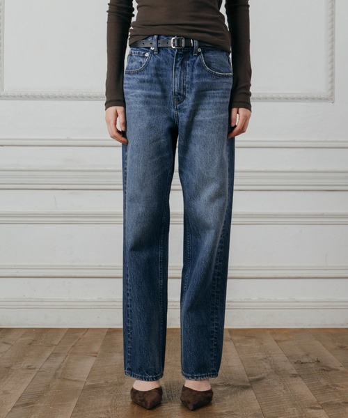 CREDONA(クレドナ)の「CORE 5POCKET DENIM/コアファイブポケット デニム(デニムパンツ・レディース・ライトブルー/ブルー・0/1/2)」の13枚目の写真
