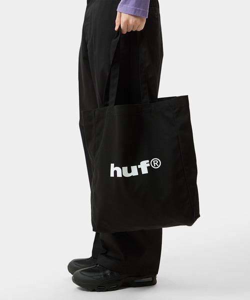 HUF(ハフ)の「huf eightynine TOTE BAG M(トートバッグ・メンズ・ブルー/ライトグレー/ブラック/ライラック・O/S)」の20枚目の写真