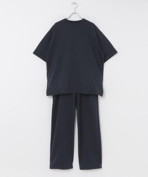 TOHA(トハ)の「『一般医療機器』リカバリーウェアカットソー半袖/ロングパンツ(ルームウェア/パジャマ・メンズ・ネイビー/ブラウン/アイボリー/チャコールグレー・LARGE/MEDIUM/SMALL/X-LARGE)」の13枚目の写真