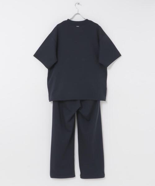 TOHA(トハ)の「『一般医療機器』リカバリーウェアカットソー半袖/ロングパンツ(ルームウェア/パジャマ・メンズ・ネイビー/ブラウン/アイボリー/チャコールグレー・LARGE/MEDIUM/SMALL/X-LARGE)」の15枚目の写真