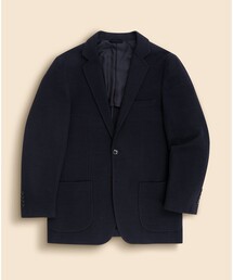 BROOKS BROTHERS | ウール／コットン　ニット　シングル２釦ジャケット　Classic(テーラードジャケット)