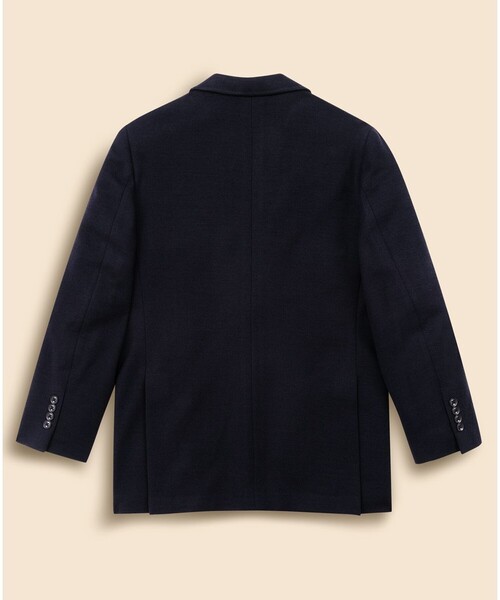 BROOKS BROTHERS(ブルックスブラザーズ)の「ウール/コットン ニット シングル2釦ジャケット Classic(テーラードジャケット・メンズ・ネイビー/ブラウン・LARGE/MEDIUM/SMALL/X-LARGE)」の9枚目の写真