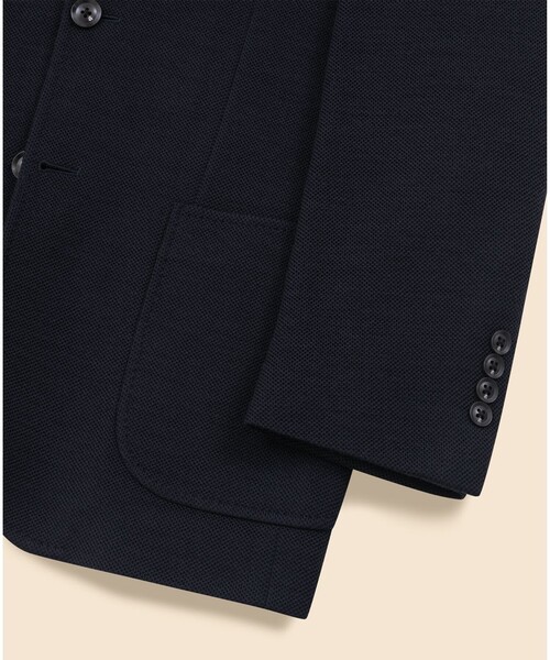 BROOKS BROTHERS(ブルックスブラザーズ)の「ウール/コットン ニット シングル2釦ジャケット Classic(テーラードジャケット・メンズ・ネイビー/ブラウン・LARGE/MEDIUM/SMALL/X-LARGE)」の10枚目の写真