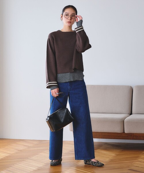 BEAUTY&YOUTH UNITED ARROWS(ビューティーアンドユースユナイテッドアローズ)の「レオパード メリージェーン フラットシューズ(バレエシューズ・レディース・ブラウン系/グレー系・36/37h/37)」の5枚目の写真