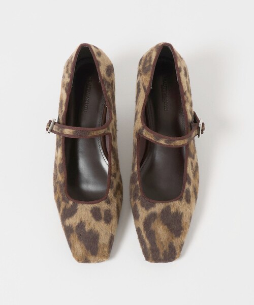 BEAUTY&YOUTH UNITED ARROWS(ビューティーアンドユースユナイテッドアローズ)の「レオパード メリージェーン フラットシューズ(バレエシューズ・レディース・ブラウン系/グレー系・36/37h/37)」の7枚目の写真