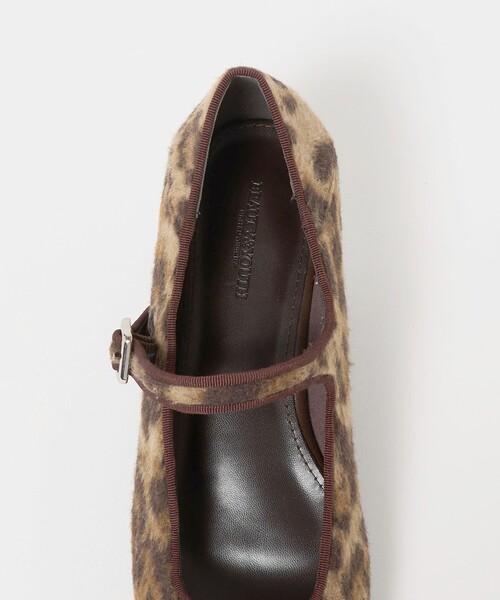 BEAUTY&YOUTH UNITED ARROWS(ビューティーアンドユースユナイテッドアローズ)の「レオパード メリージェーン フラットシューズ(バレエシューズ・レディース・ブラウン系/グレー系・36/37h/37)」の11枚目の写真