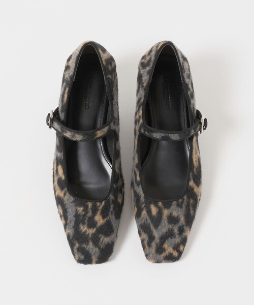 BEAUTY&YOUTH UNITED ARROWS(ビューティーアンドユースユナイテッドアローズ)の「レオパード メリージェーン フラットシューズ(バレエシューズ・レディース・ブラウン系/グレー系・36/37h/37)」の15枚目の写真