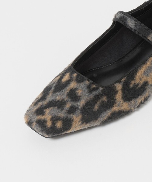 BEAUTY&YOUTH UNITED ARROWS(ビューティーアンドユースユナイテッドアローズ)の「レオパード メリージェーン フラットシューズ(バレエシューズ・レディース・ブラウン系/グレー系・36/37h/37)」の16枚目の写真