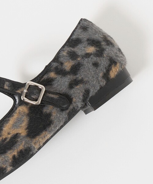 BEAUTY&YOUTH UNITED ARROWS(ビューティーアンドユースユナイテッドアローズ)の「レオパード メリージェーン フラットシューズ(バレエシューズ・レディース・ブラウン系/グレー系・36/37h/37)」の17枚目の写真