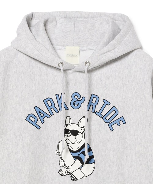 fLAnsisCA（フランシスカ）の「fLAnsisCA / Print Sweat Hoodie（スウェット・メンズ・ブラック/アッシュグレー・S/M/L/XL）」の3枚目の写真