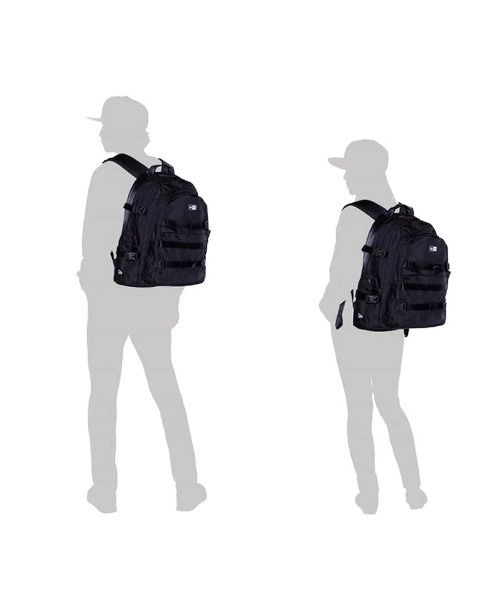 NEW ERA（ニューエラ）の「【NEW ERA】キャリアパック 35L / ブラック[14521349]（バックパック/リュック・レディース・ブラック・フリー）」の7枚目の写真