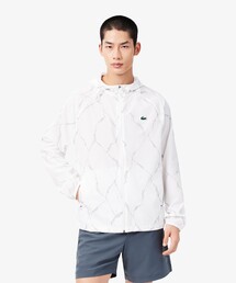 リフレクティブワニ柄リップストップテニスジャケット