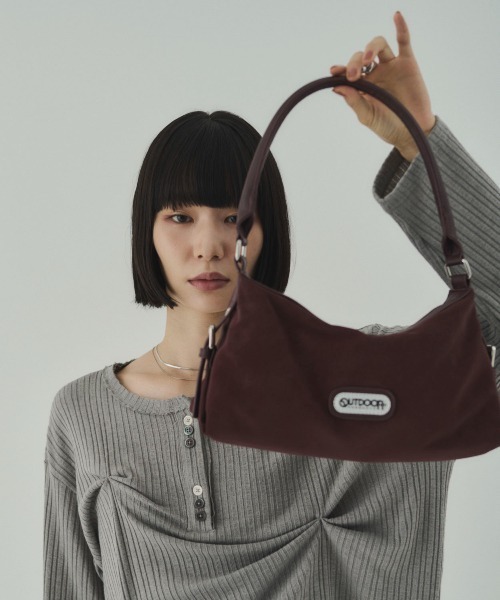 OUTDOOR PRODUCTS（アウトドアプロダクツ）の「【WEB限定】OUTDOOR PRODUCTS ｜SOYEN EXCLUSIVE　別注　ワンハンドル ショルダーバッグ（ハンドバッグ・レディース・ブラウン/ブラック/ボルドー・F）」の14枚目の写真