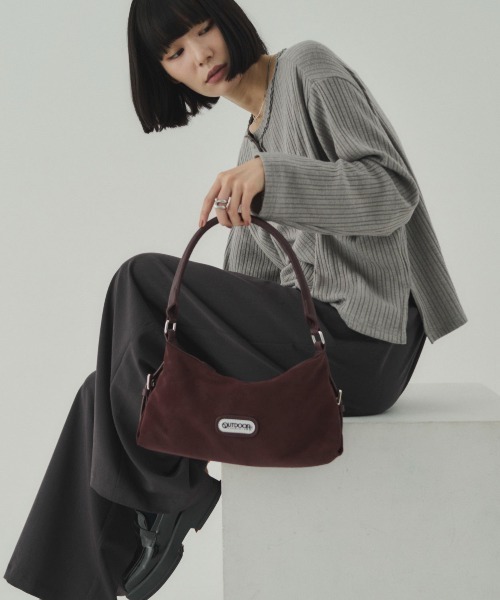 OUTDOOR PRODUCTS（アウトドアプロダクツ）の「【WEB限定】OUTDOOR PRODUCTS ｜SOYEN EXCLUSIVE　別注　ワンハンドル ショルダーバッグ（ハンドバッグ・レディース・ブラウン/ブラック/ボルドー・F）」の16枚目の写真