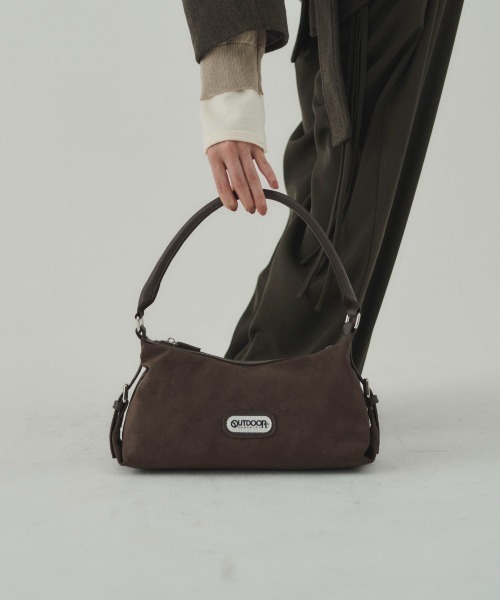OUTDOOR PRODUCTS（アウトドアプロダクツ）の「【WEB限定】OUTDOOR PRODUCTS ｜SOYEN EXCLUSIVE　別注　ワンハンドル ショルダーバッグ（ハンドバッグ・レディース・ブラウン/ブラック/ボルドー・F）」の21枚目の写真