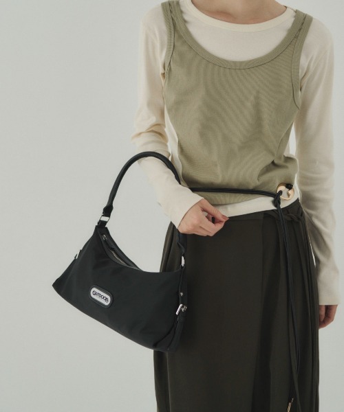 OUTDOOR PRODUCTS（アウトドアプロダクツ）の「【WEB限定】OUTDOOR PRODUCTS ｜SOYEN EXCLUSIVE　別注　ワンハンドル ショルダーバッグ（ハンドバッグ・レディース・ブラウン/ブラック/ボルドー・F）」の19枚目の写真