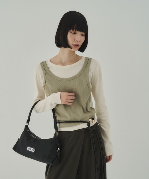 OUTDOOR PRODUCTS（アウトドアプロダクツ）の「【WEB限定】OUTDOOR PRODUCTS ｜SOYEN EXCLUSIVE　別注　ワンハンドル ショルダーバッグ（ハンドバッグ・レディース・ブラウン/ブラック/ボルドー・F）」の20枚目の写真