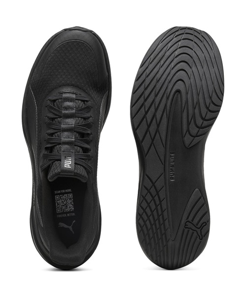 PUMA(プーマ)の「PUMA/プーマ ダッシャー LITE EASE IN 312963(スニーカー・レディース・ブラック×ホワイト/ブラック・22.5cm/23.5cm/23.0cm/24.0cm/25.0cm/24.5cm)」の5枚目の写真