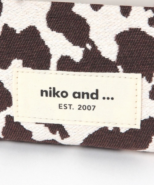 niko and...(ニコアンド)の「2WAYがま口ミニウォレット(財布・レディース・ブラック/ホワイト/グリーン・0)」の4枚目の写真