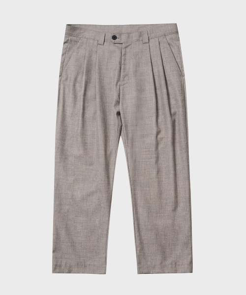 TY(ティワイ)の「ウィメンズ TY クラシック ツータック TRパンツ, 2COLOR(スラックス・レディース・ベージュ/ブラック・MEDIUM/LARGE/X-LARGE)」の3枚目の写真