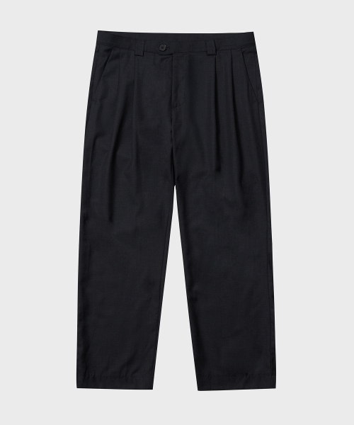 TY(ティワイ)の「ウィメンズ TY クラシック ツータック TRパンツ, 2COLOR(スラックス・レディース・ベージュ/ブラック・MEDIUM/LARGE/X-LARGE)」の4枚目の写真