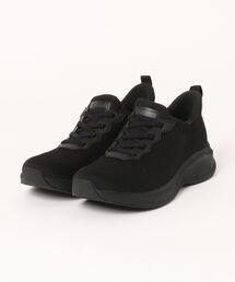 ABC SELECT エービーシーセレクト SP QS KNITLACE WR クイックスライドスニーカー W1064 ALL BLACK