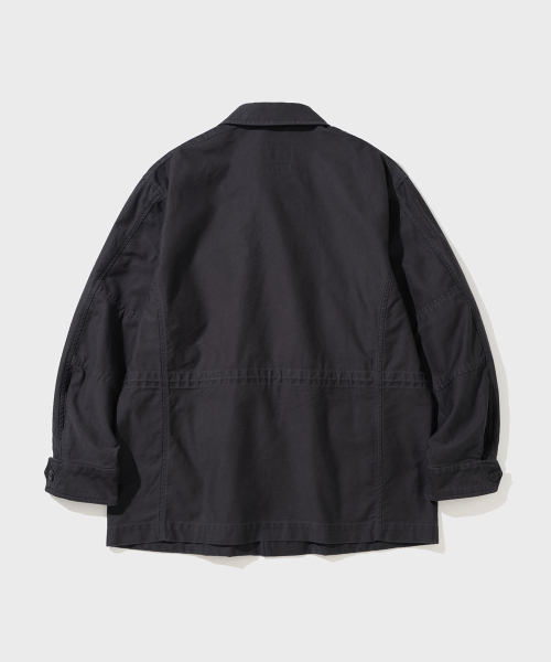 SHIRTER(シャーター)の「MOLESKIN 51 MIL FIELD JACKET (NAVY)(ミリタリージャケット・メンズ・その他・SMALL/MEDIUM/LARGE)」の2枚目の写真
