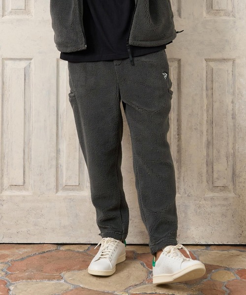 No Rain No Rainbow（ノーレインノーレインボー）の「mp15414- 6-pokets boa pants (pick mini patch ) ボアパンツ(NR26W-08)（その他パンツ・メンズ・グレー/ベージュ/ブラック・S/M/XL/L）」の4枚目の写真