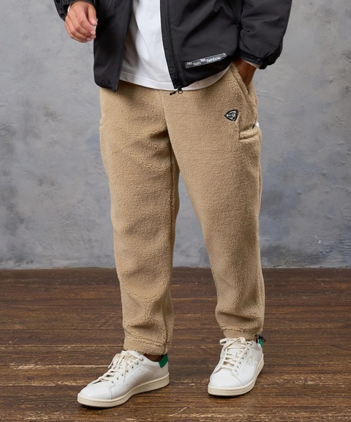 No Rain No Rainbow（ノーレインノーレインボー）の「mp15414- 6-pokets boa pants (pick mini patch ) ボアパンツ(NR26W-08)（その他パンツ・メンズ・グレー/ベージュ/ブラック・S/M/XL/L）」の17枚目の写真