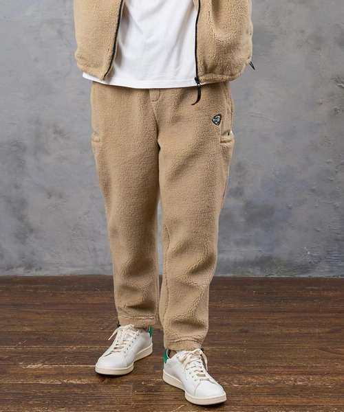 No Rain No Rainbow（ノーレインノーレインボー）の「mp15414- 6-pokets boa pants (pick mini patch ) ボアパンツ(NR26W-08)（その他パンツ・メンズ・グレー/ベージュ/ブラック・S/M/XL/L）」の18枚目の写真