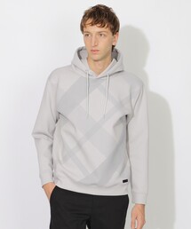 BLACK LABEL CRESTBRIDGE（ブラックレーベル・クレストブリッジ）の「【WEB・一部店舗限定】パネルシャドーチェックフーディー（パーカー）」