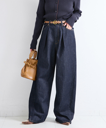 ウォッシャブル / DU JOUR / デュ ジュール TUCK BARREL JEAN