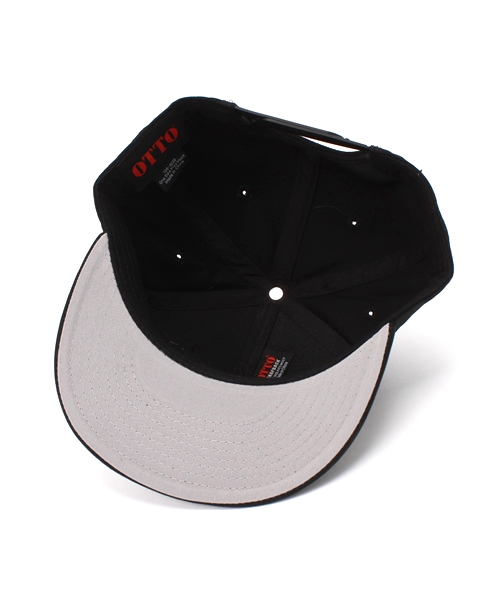 VENCEEXCHANGE（ヴァンスエクスチェンジ）の「OTTO 平ツバ刺繍キャップ             （キャップ・メンズ・ブラック/コーラル・FREE）」の7枚目の写真