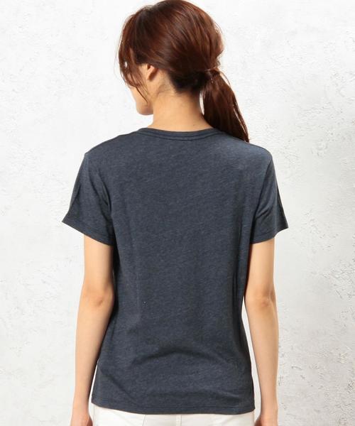 green label relaxing(グリーンレーベルリラクシング)の「CB USA PORTE Tシャツ◆(Tシャツ/カットソー・レディース・オフホワイト/グレー/ダークグリーン/ネイビー・FREE)」の11枚目の写真