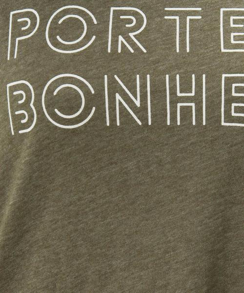 green label relaxing(グリーンレーベルリラクシング)の「CB USA PORTE Tシャツ◆(Tシャツ/カットソー・レディース・オフホワイト/グレー/ダークグリーン/ネイビー・FREE)」の19枚目の写真