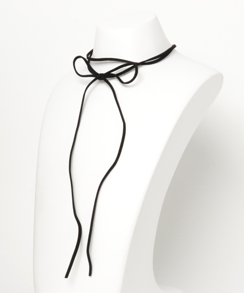 Heather(ヘザー)の「チャームリボンチョーカー 733664(チョーカー・レディース・ブラウン系その他/ブラック系その他・FREE)」の5枚目の写真