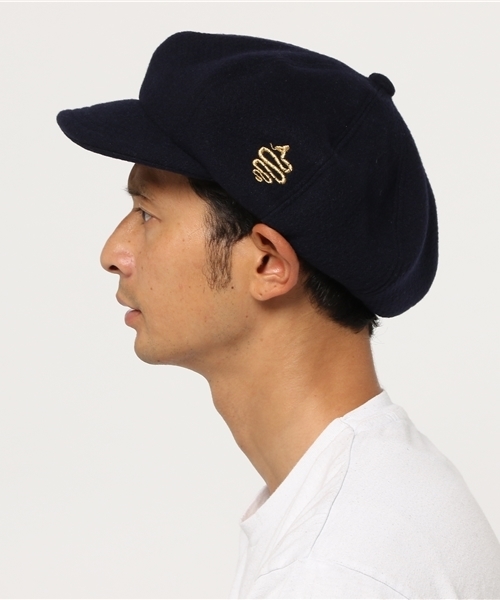 ALDIES（アールディーズ）の「Wool Casquette ウールキャスケット（キャスケット・メンズ・グリーン/ネイビー/グレー・SMALL/MEDIUM）」の8枚目の写真