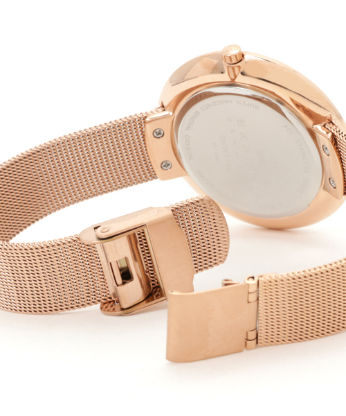 SKAGEN（スカーゲン）の「GITTE　SKW2142（アナログ腕時計・レディース・ピンクゴールド・FREE）」の5枚目の写真