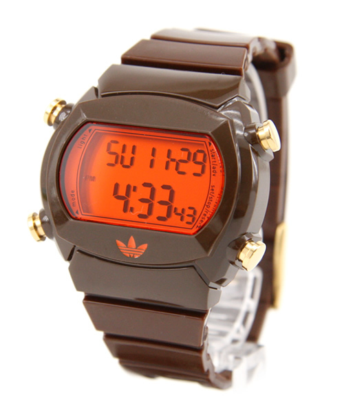 adidas Originals（アディダスオリジナルス）の「CANDY HOLIDAY2009（アナログ腕時計・メンズ・ブラウン/ネイビー/ブラック/パープル・ﾌﾘ-）」の3枚目の写真