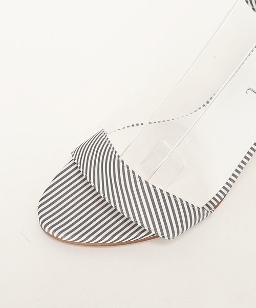 LE TALON（ルタロン）の「6.5cmアンクルストラップサンダル◆（サンダル・レディース・ブラック系その他/アイボリー/ブラック/ピンク/ベージュ系その他・37/37.5/36.5/36/35.5/38/35）」の12枚目の写真