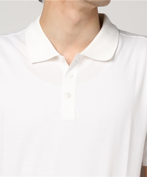 MAJESTIC HOMME（マジェスティックオム）の「MAJESTIC HOMME　半袖ポロシャツ（ポロシャツ・メンズ・ネイビー/ホワイト・M/L/S）」の5枚目の写真