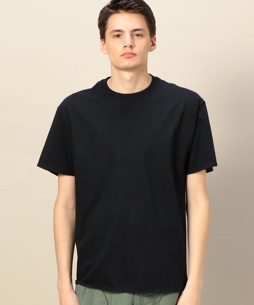 FRUIT OF THE LOOM（フルーツオブザルーム）の「＜FRUITS OF THE LOOM＞ CUT/OFF WIDE TEE/Tシャツ ◆（Tシャツ/カットソー・メンズ・ホワイト/ブラック・XX-LARGE/X-LARGE/LARGE）」の8枚目の写真