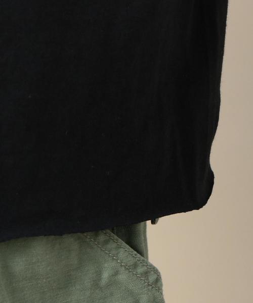 FRUIT OF THE LOOM（フルーツオブザルーム）の「＜FRUITS OF THE LOOM＞ CUT/OFF WIDE TEE/Tシャツ ◆（Tシャツ/カットソー・メンズ・ホワイト/ブラック・XX-LARGE/X-LARGE/LARGE）」の3枚目の写真