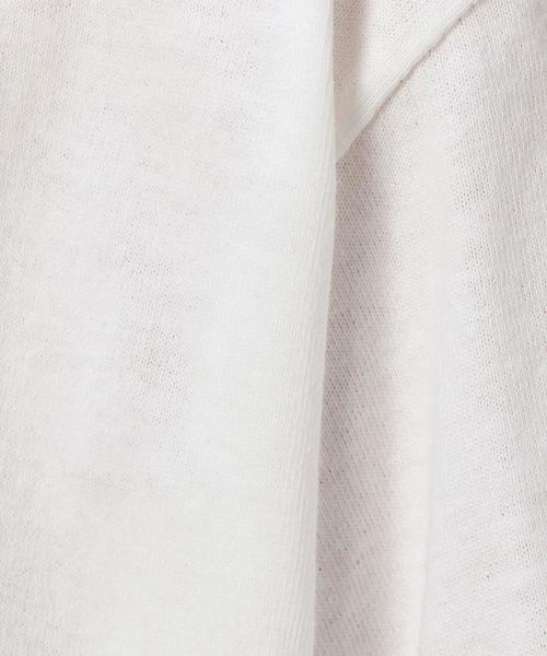 FRUIT OF THE LOOM（フルーツオブザルーム）の「＜FRUITS OF THE LOOM＞ CUT/OFF WIDE TEE/Tシャツ ◆（Tシャツ/カットソー・メンズ・ホワイト/ブラック・XX-LARGE/X-LARGE/LARGE）」の6枚目の写真