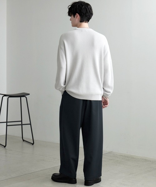 【セール】TRストレッチ タックワイドスラックスパンツ（スラックス）｜MONO-MART（モノマート）