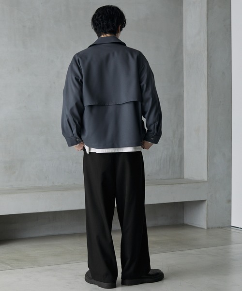 【セール】TRストレッチ タックワイドスラックスパンツ（スラックス）｜MONO-MART（モノマート）