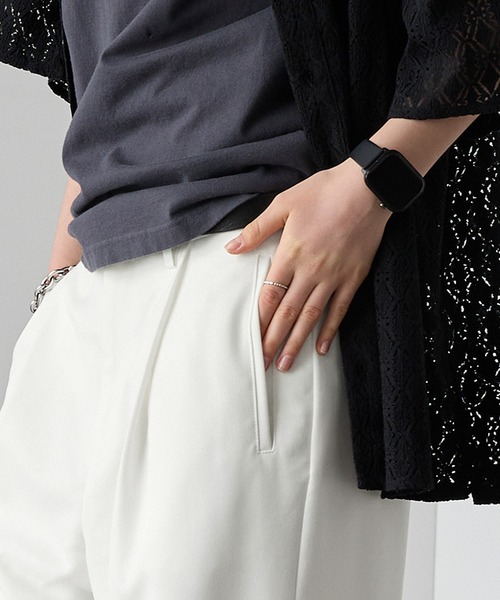 【セール】TRストレッチ タックワイドスラックスパンツ（スラックス）｜MONO-MART（モノマート）